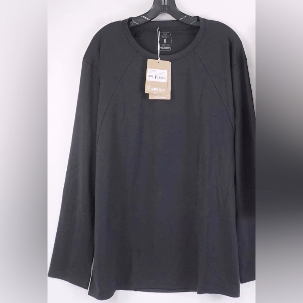 NWT [On Running] Trek Long-T Long-Sleeve Performance Black Shirt Men’s Sz XXL - Picture 6 of 9